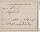 Etiketten zu Anglesit (NHMW-MIN-Ad141)